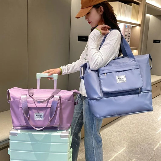 Large Capacity Foldable Delux Travel Bag