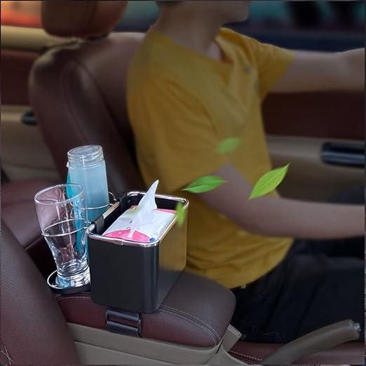 Multifunctional Vehicle-Mounted Tissue Coffee Cup Drink Holder Box